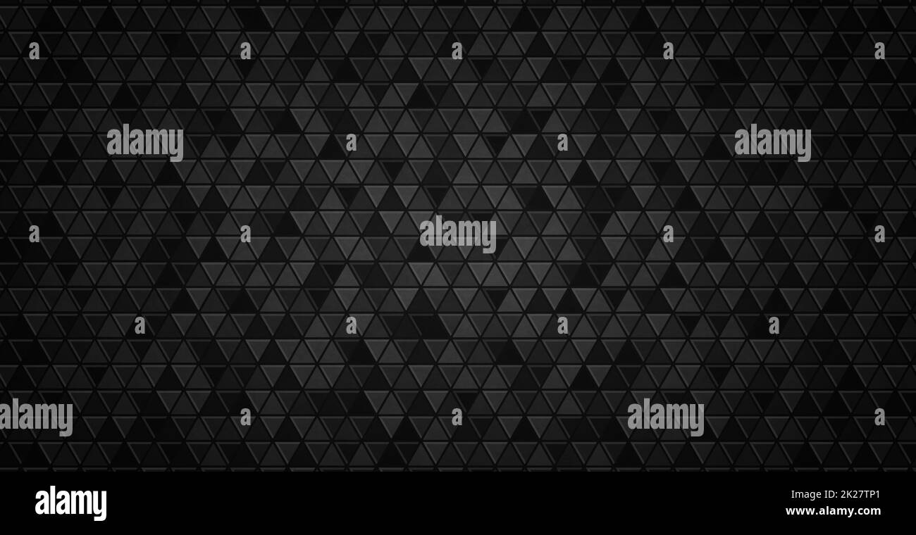 Texture panoramique de fibre de carbone noire et grise - Vector Banque D'Images