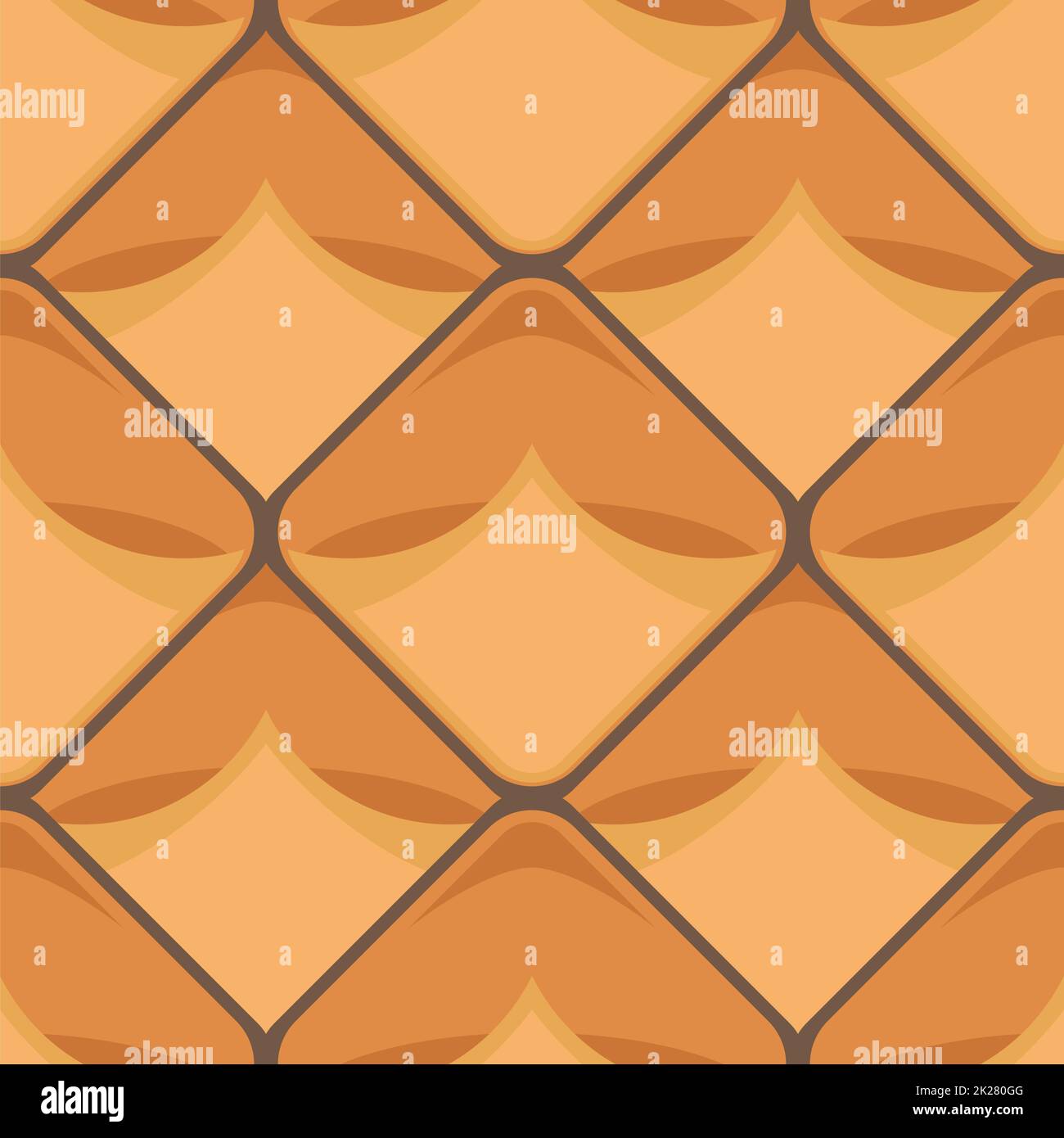 Motif sans couture aux ananas mûrs. Texture organique douce Banque D'Images