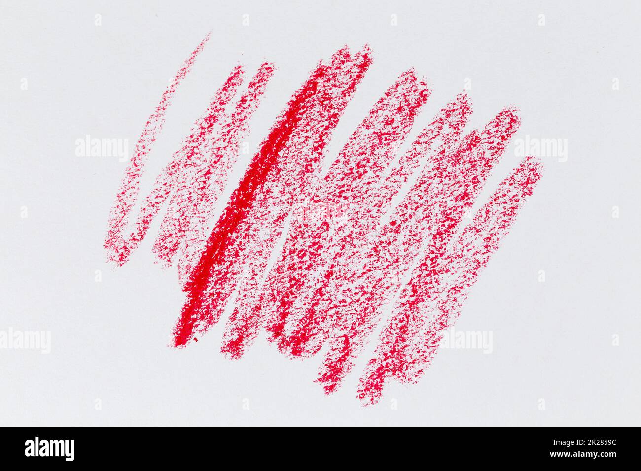 papier à dessin pastel rouge crayons texture d'arrière-plan Banque D'Images