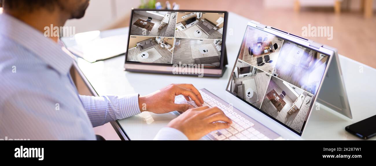 Système de sécurité aspect opérateur Banque D'Images