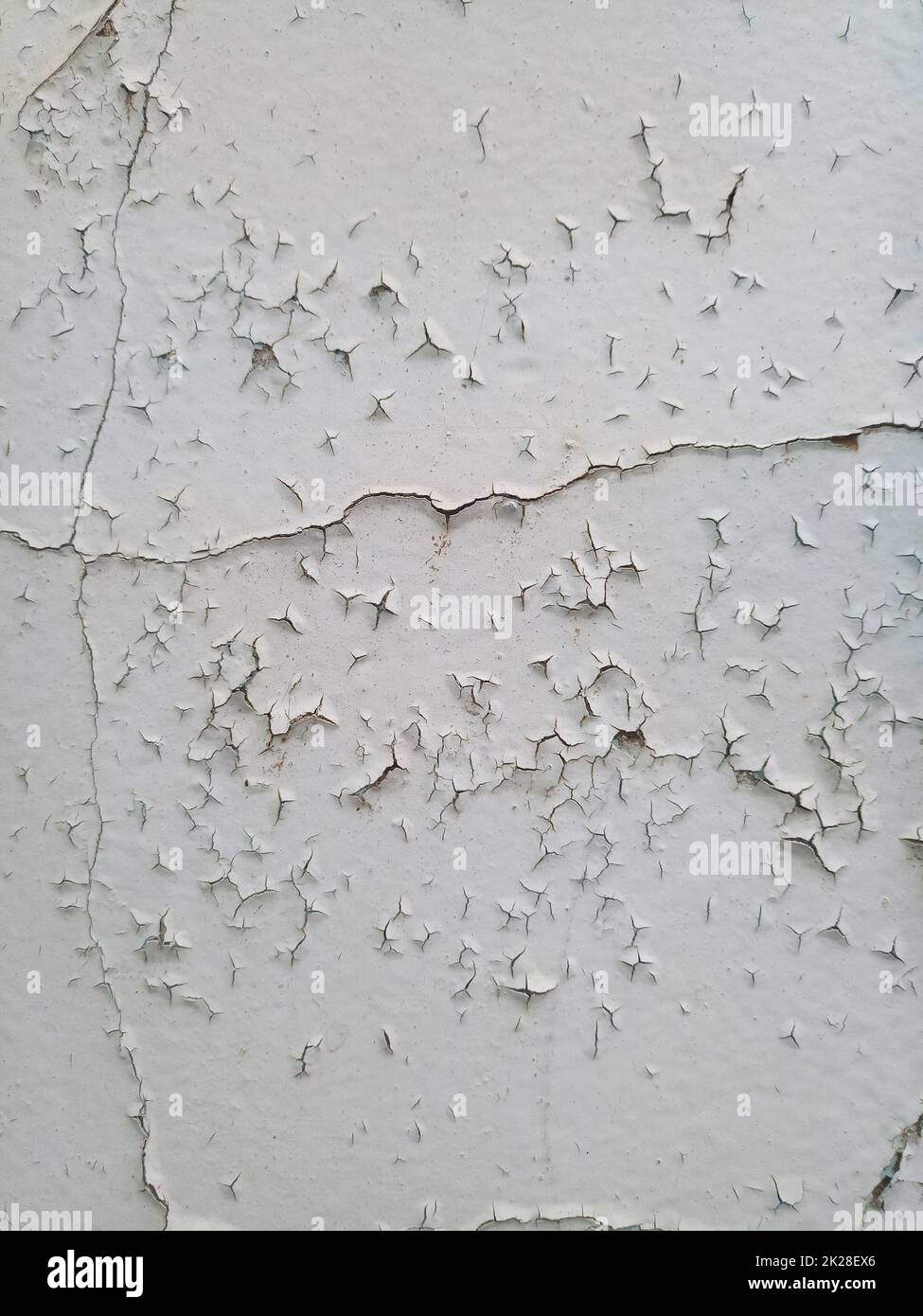 Mur de texture d'arrière-plan avec peinture écaillée. Peinture de mur ancien peeling. Banque D'Images