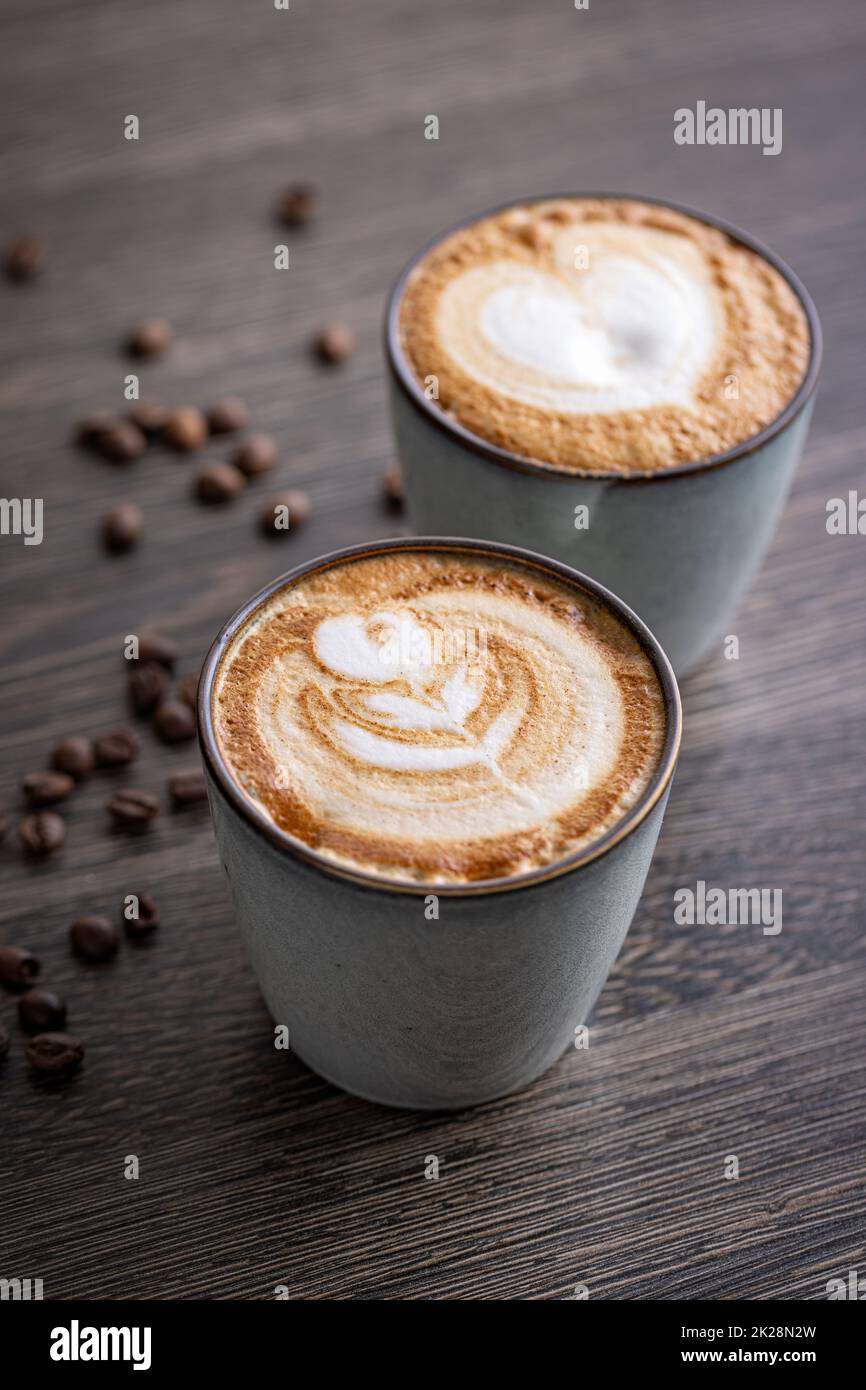 Ensemble De 2 Tasses à Café En Bois - Tasses à Thé En Bois