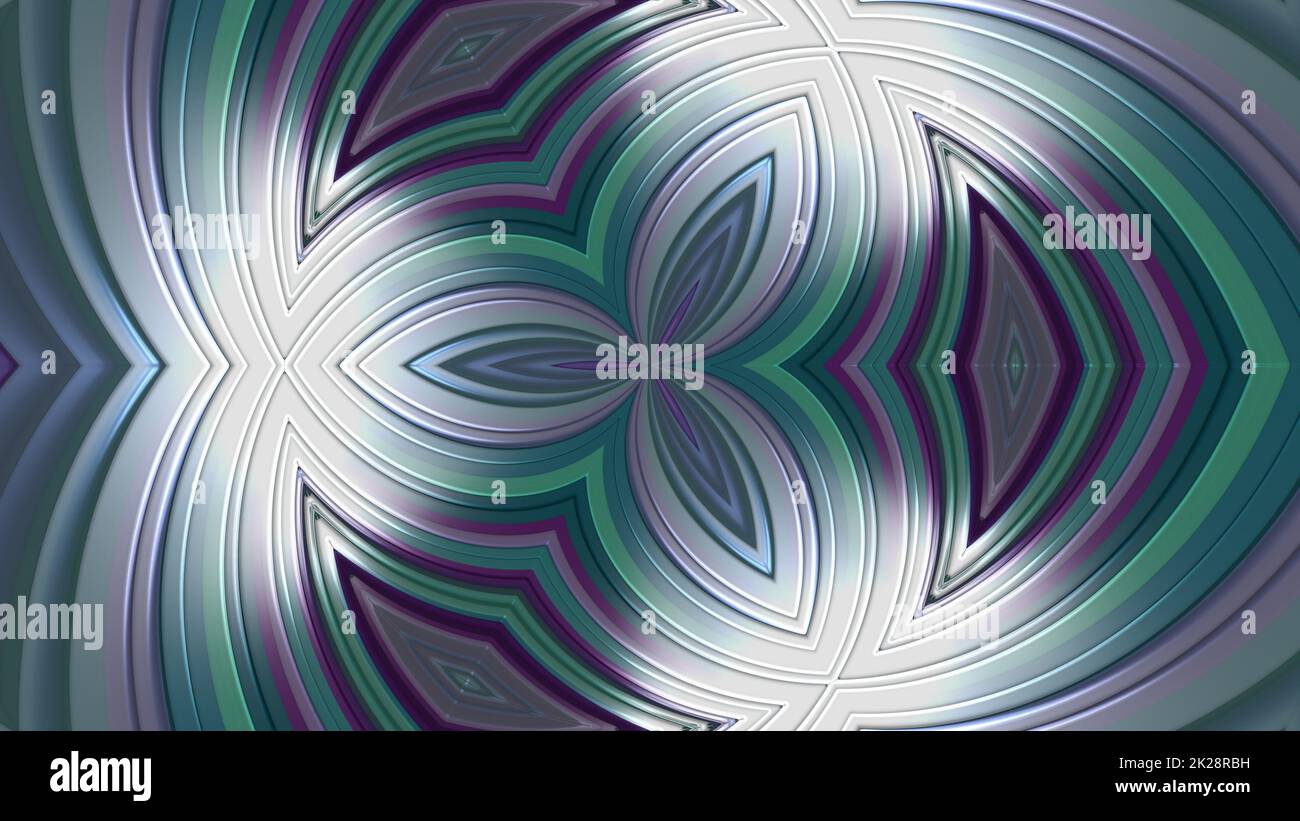 Lignes de verre kaléida Banque D'Images