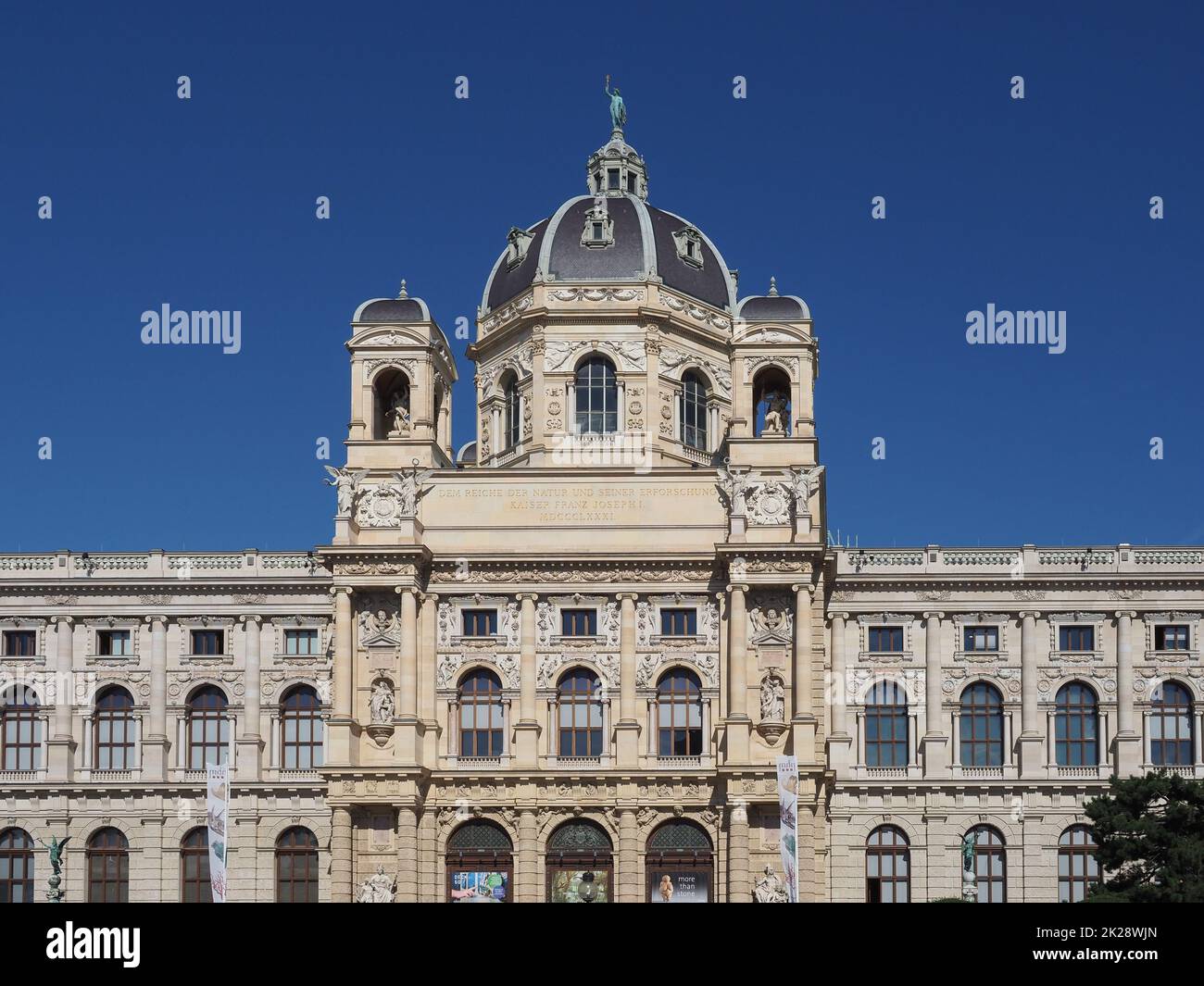 VIENNE, AUTRICHE - VERS SEPTEMBRE 2022: Musée Naturahistisches traduction Musée d'Histoire naturelle Banque D'Images