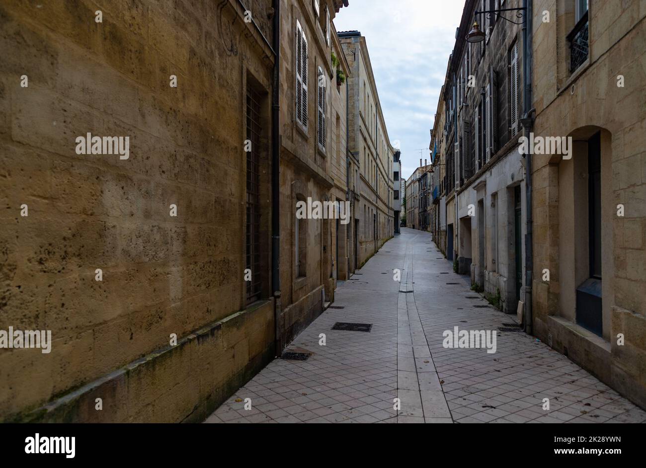 Bordeaux rues I Banque D'Images