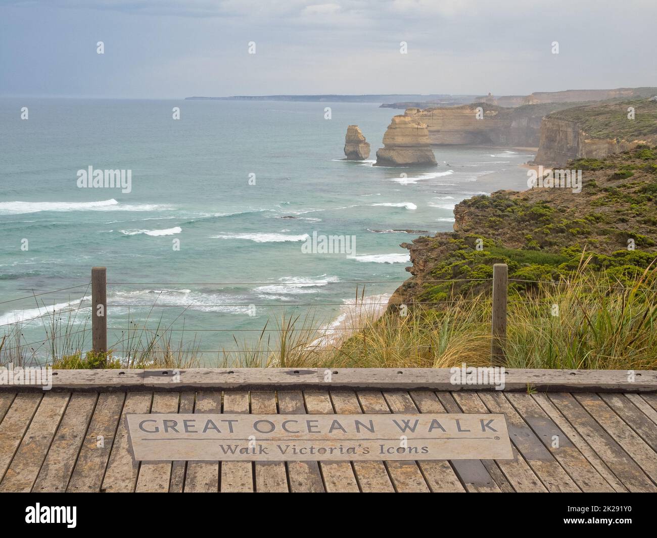 Gibson Steps - Port Campbell Banque D'Images