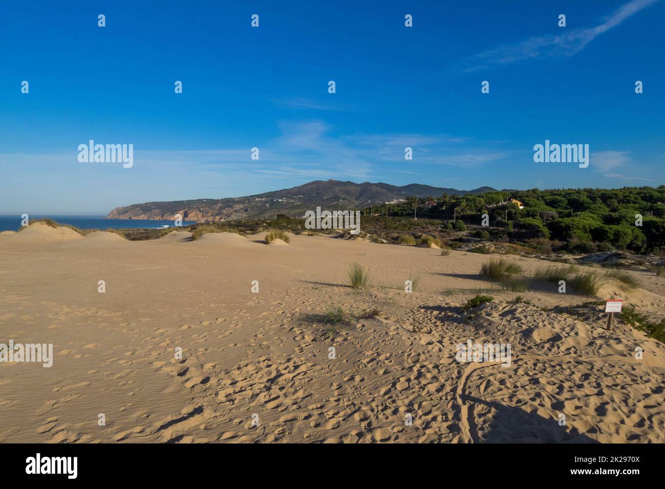 Portugal - Cascais, NÃºcleo de Interpretação da Duna da Cresmina Banque D'Images