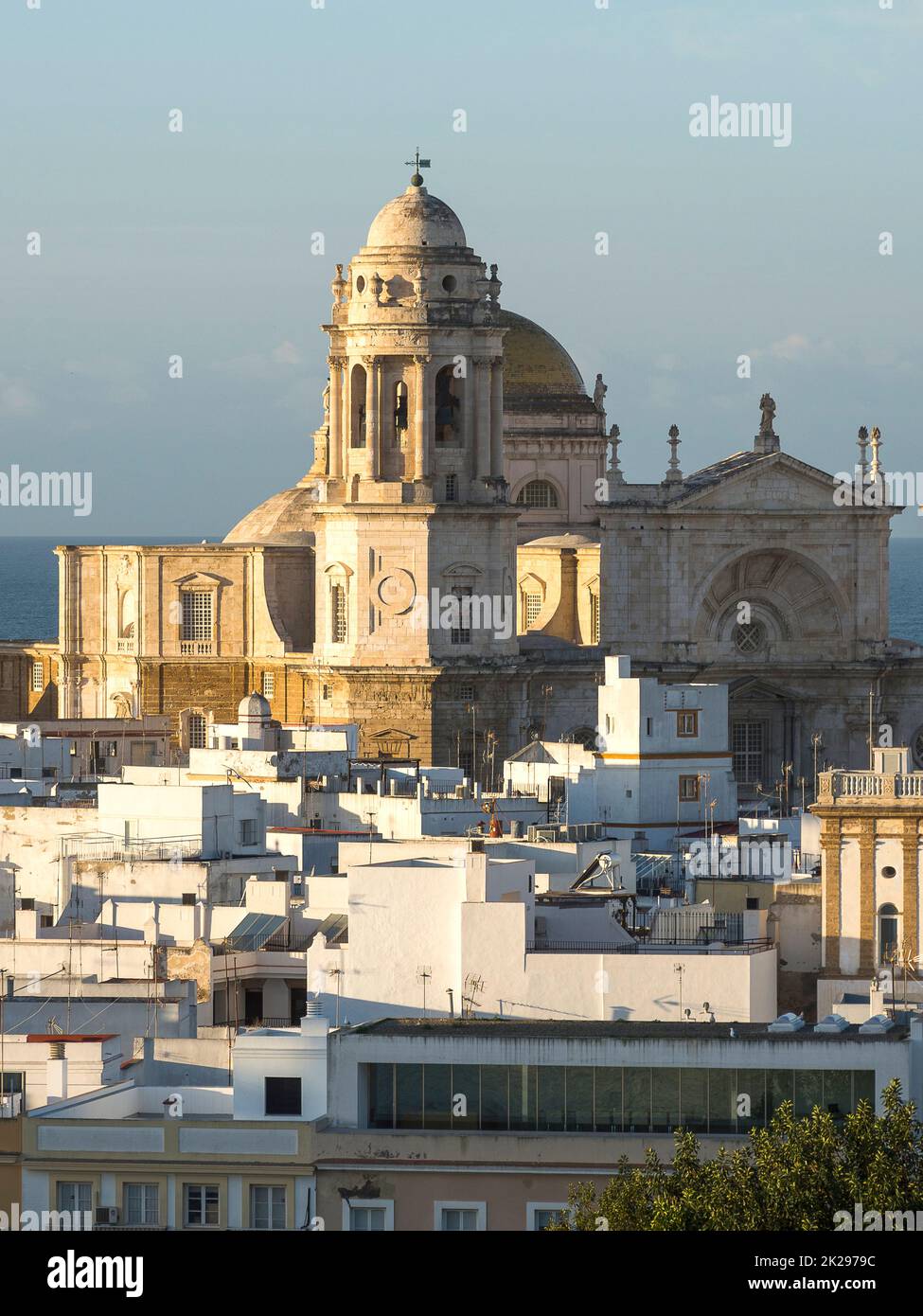 Espagne, Cadix - Cathédrale de Cadix Banque D'Images