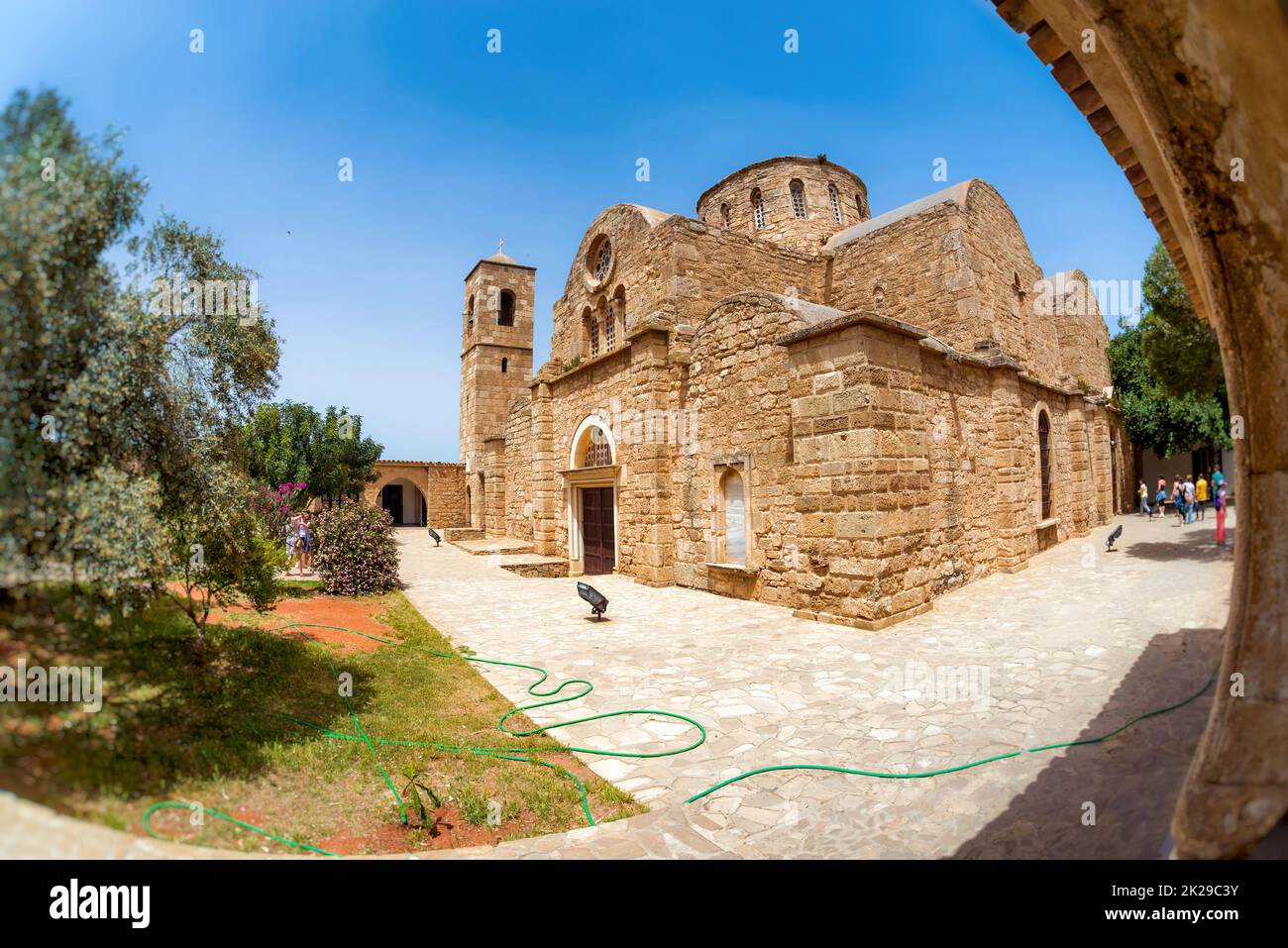 Monastère Saint Barnabas. District de Famagusta, Chypre Banque D'Images