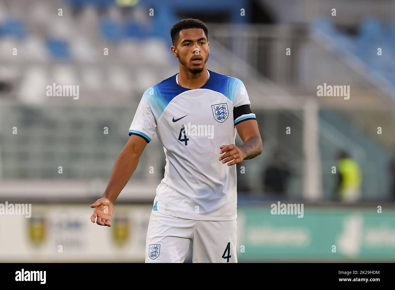 Levi Colwill (Angleterre U21) lors de l'UEFA 'moins de 21 ans Géorgie-Roumanie 2023 qualifications match entre l'Italie U21 0-2 Angleterre U21 au stade Adriatico sur 22 septembre 2022 à Pescara, Italie. Credit: Maurizio Borsari/AFLO/Alay Live News Banque D'Images