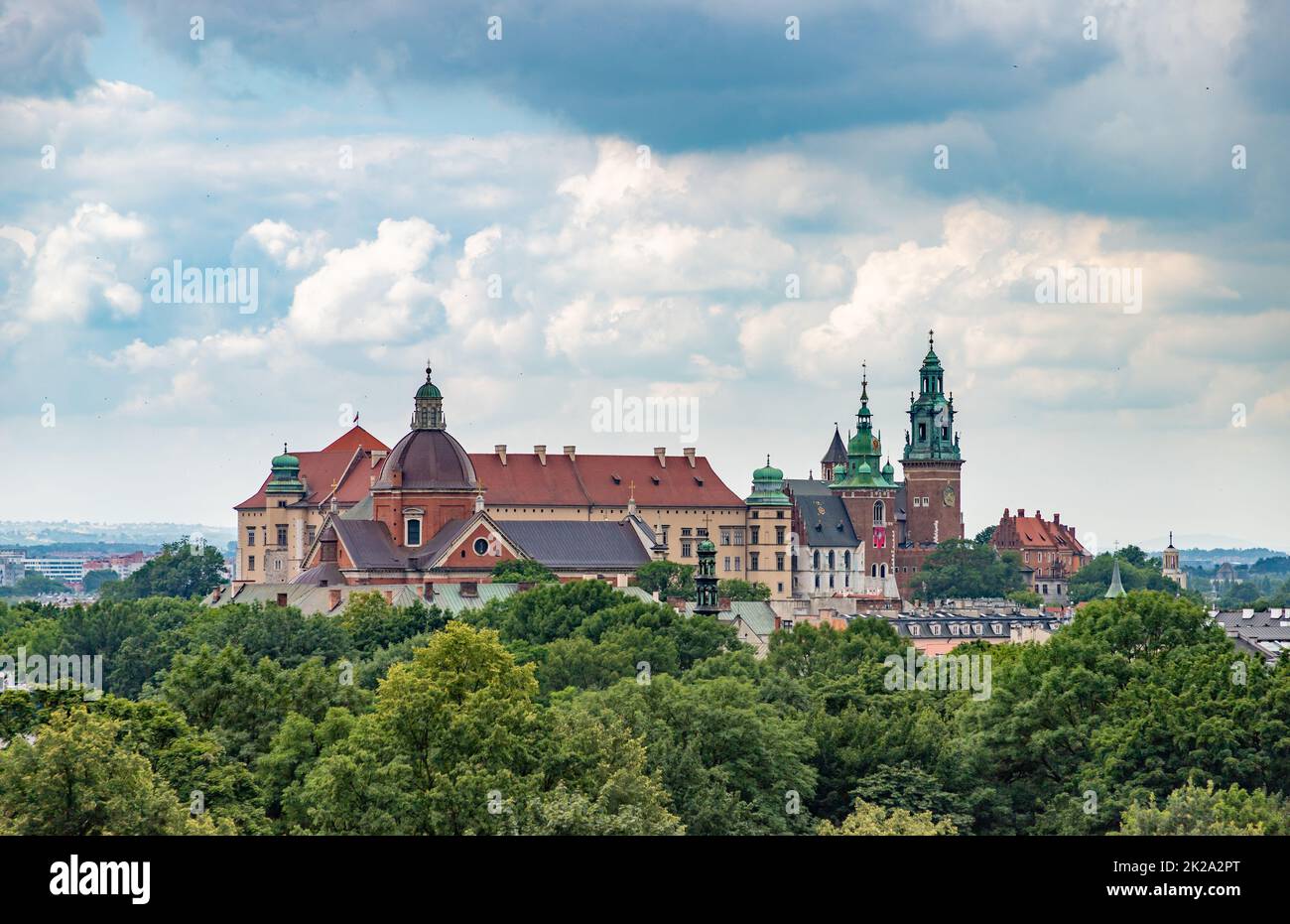 Le Château Royal de Wawel Banque D'Images