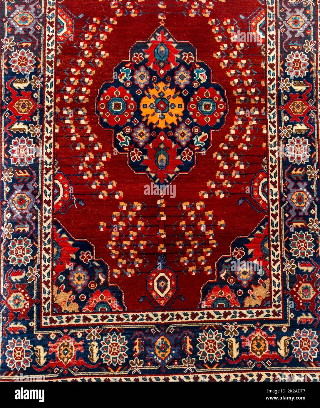 Ancien tapis arménien Photo Stock - Alamy