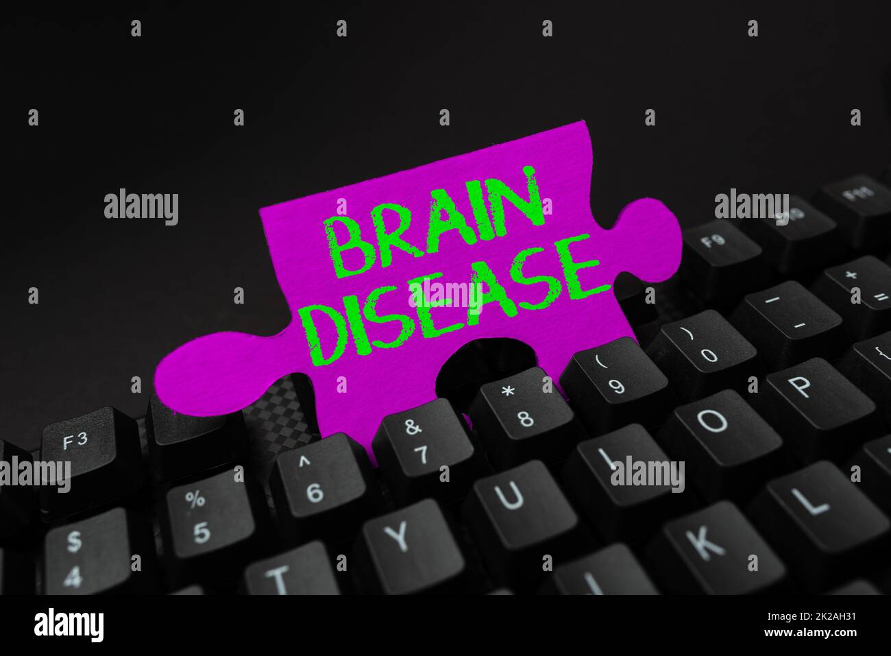 Inspiration montrant signe maladie du cerveau. Aperçu de l'entreprise un trouble neurologique qui détériore le système s est des nerfs dactylographiant la lettre d'accord d'affaires, dactylographiant le nouveau contrat contraignant Banque D'Images