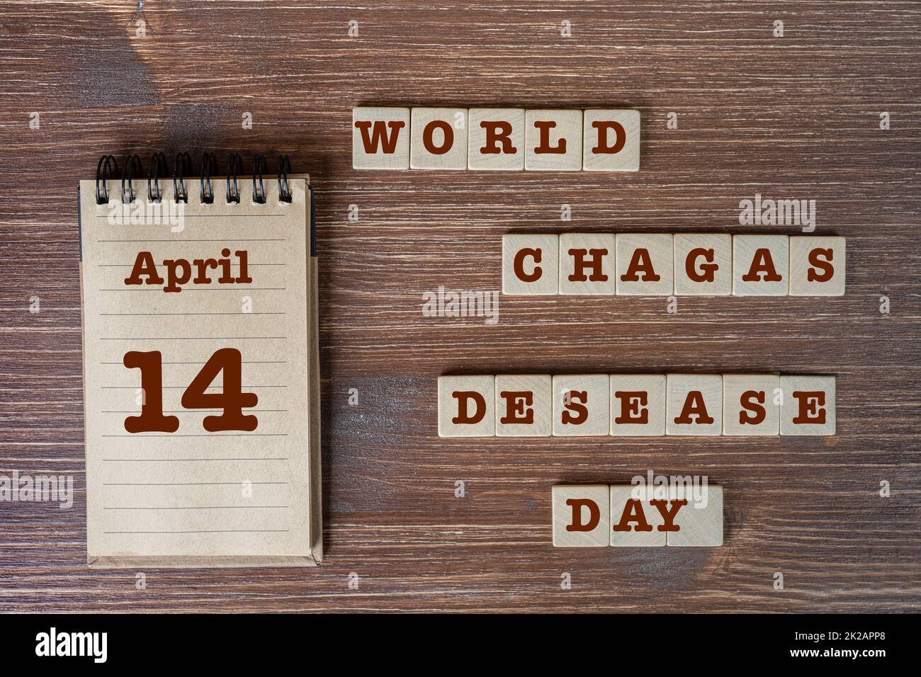 Journée mondiale de la désaisance de Chagas Banque D'Images