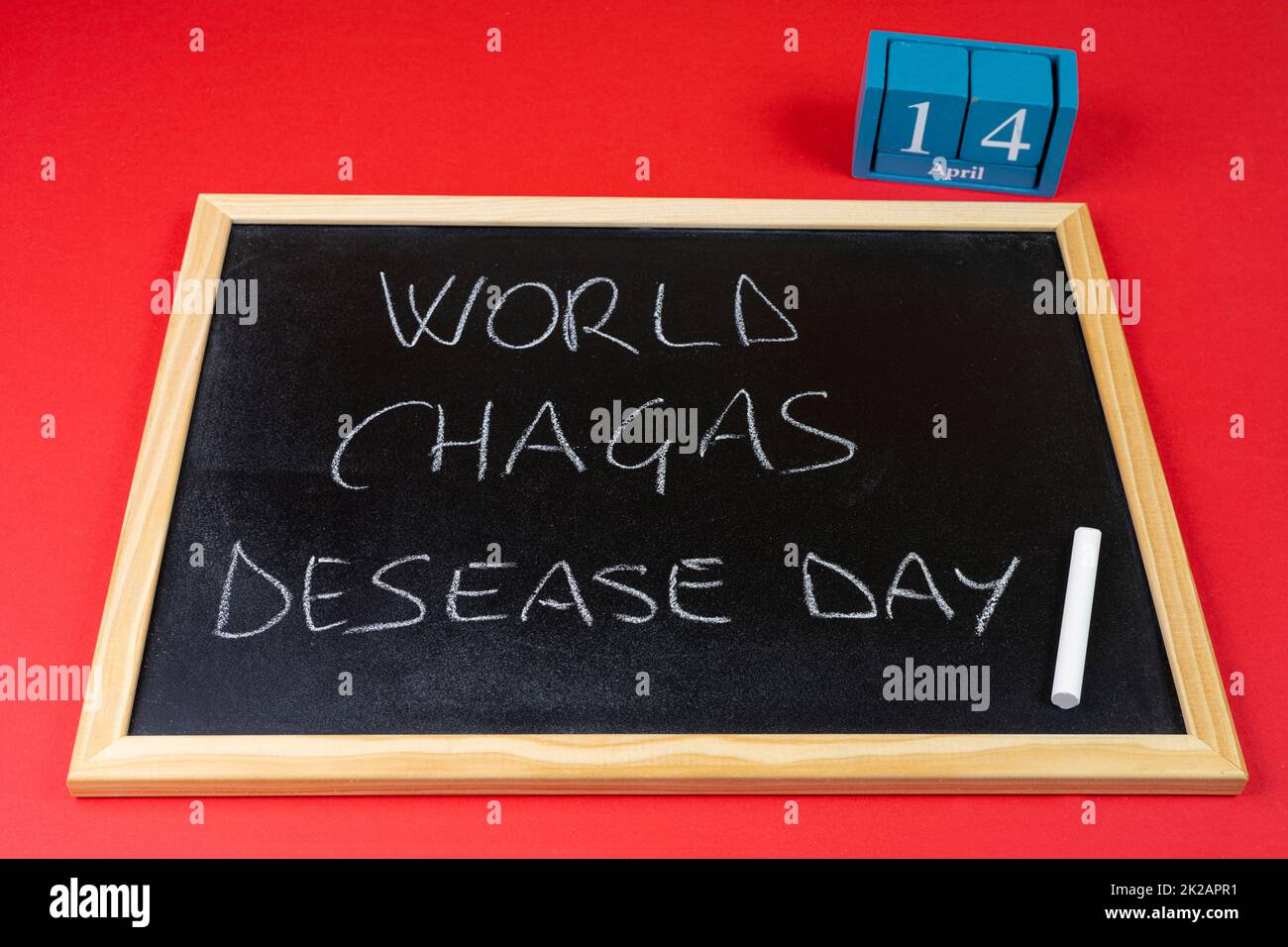 Journée mondiale de la désaisance de Chagas Banque D'Images