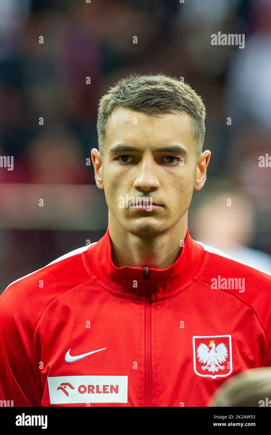 22 septembre 2022, VARSOVIE, Varsovie, Pologne: VARSOVIE 22.09.2022.MECZ 4. KOLEJKA LIGA NARODOW GRUPA A4 : POLSKA - HOLANDIA - UEFA NATIONS LEAGUE GROUP A4 MATCH DE FOOTBALL: POLOGNE - PAYS-BAS .JAKUB KIWIOR.FOT. MICHAL CHWIEDUK / FOKUSMEDIA.COM.PL / NEWSPIX.PL.---.Newspix.pl *** Légende locale *** www.newspix.pl .mail US: info@newspix.pl.call US: 0048 022 23 22 222.---.Agence polonaise de l'image par Ringier Axel Springer Pologne (Credit image: © Michal Chwieduk/Newpix via ZUMA Press) Banque D'Images