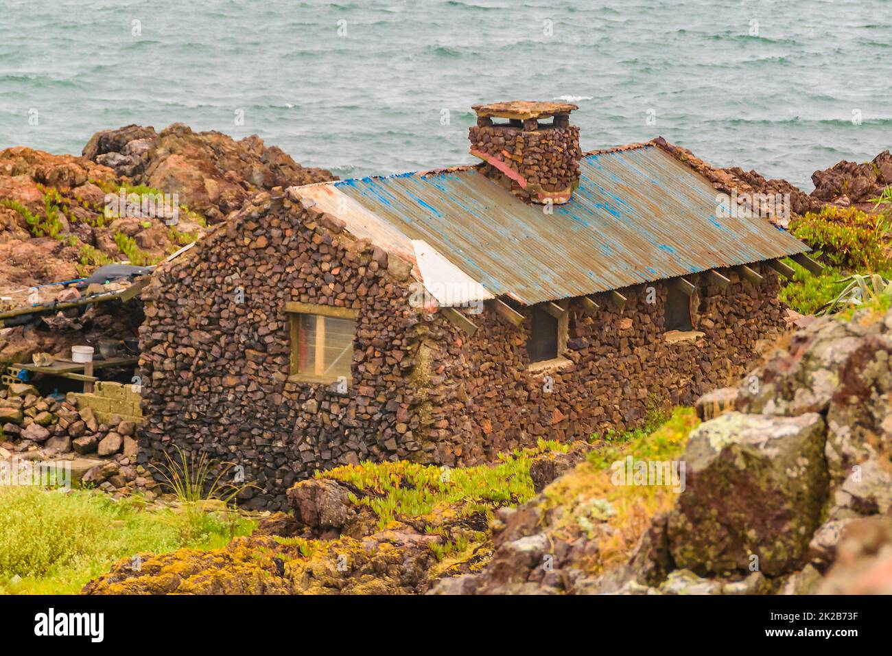 Paysage de Punta Ballena, Uruguay Banque D'Images