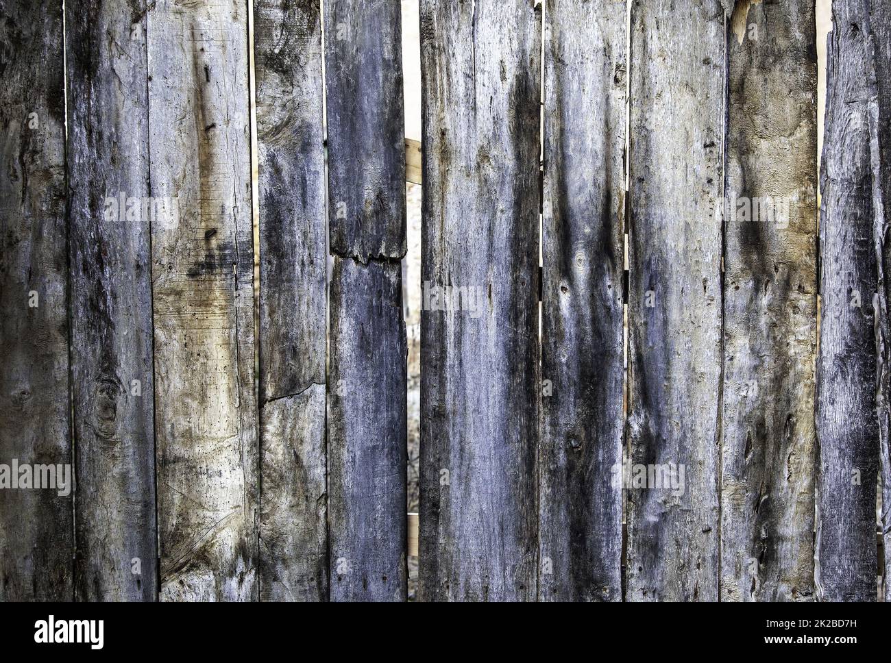Mur avec planches en bois Banque D'Images