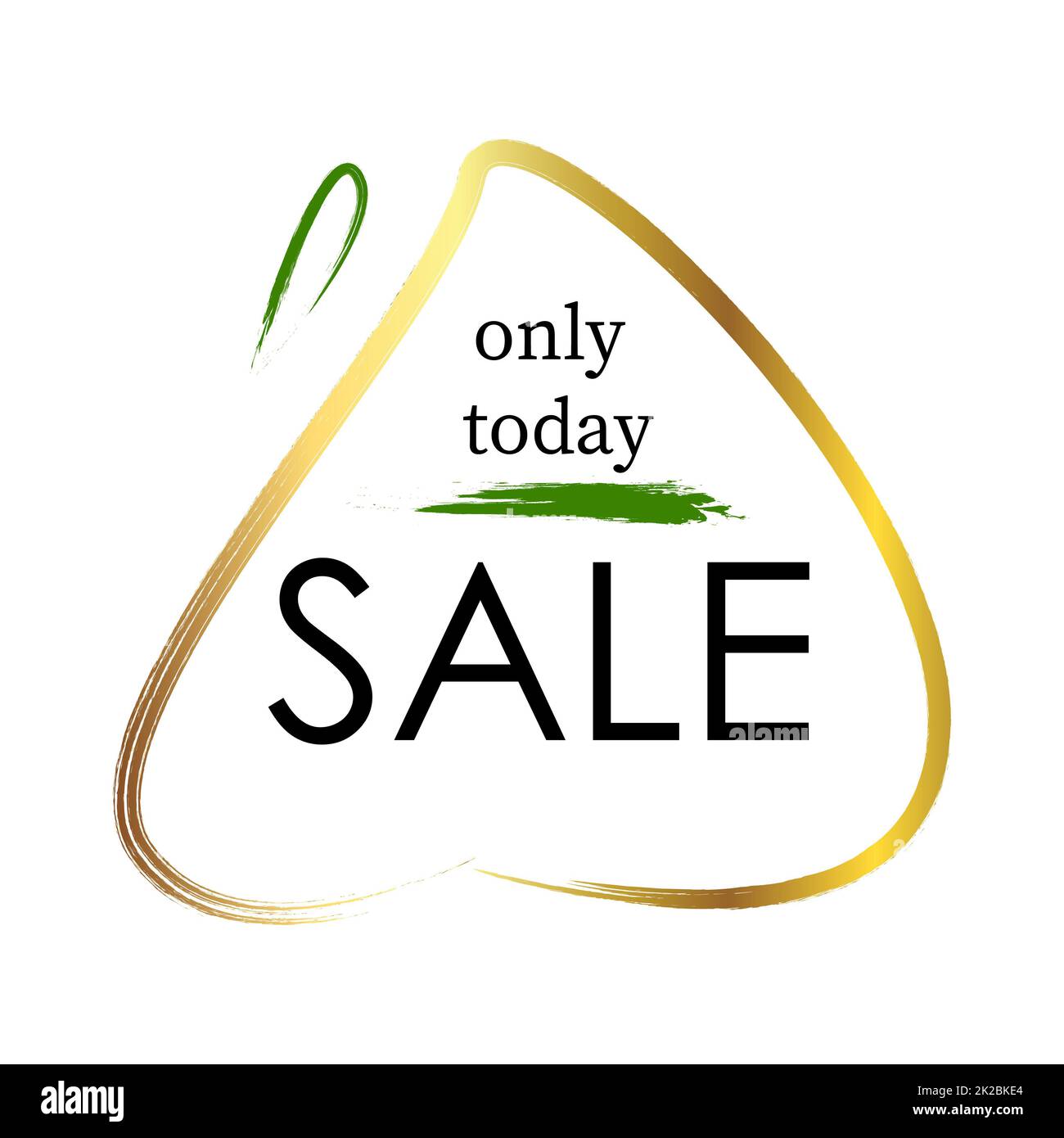 Bannière web abstraite, carte de visite, MODÈLE DE VENTE AUJOURD'HUI UNIQUEMENT - Vector Banque D'Images