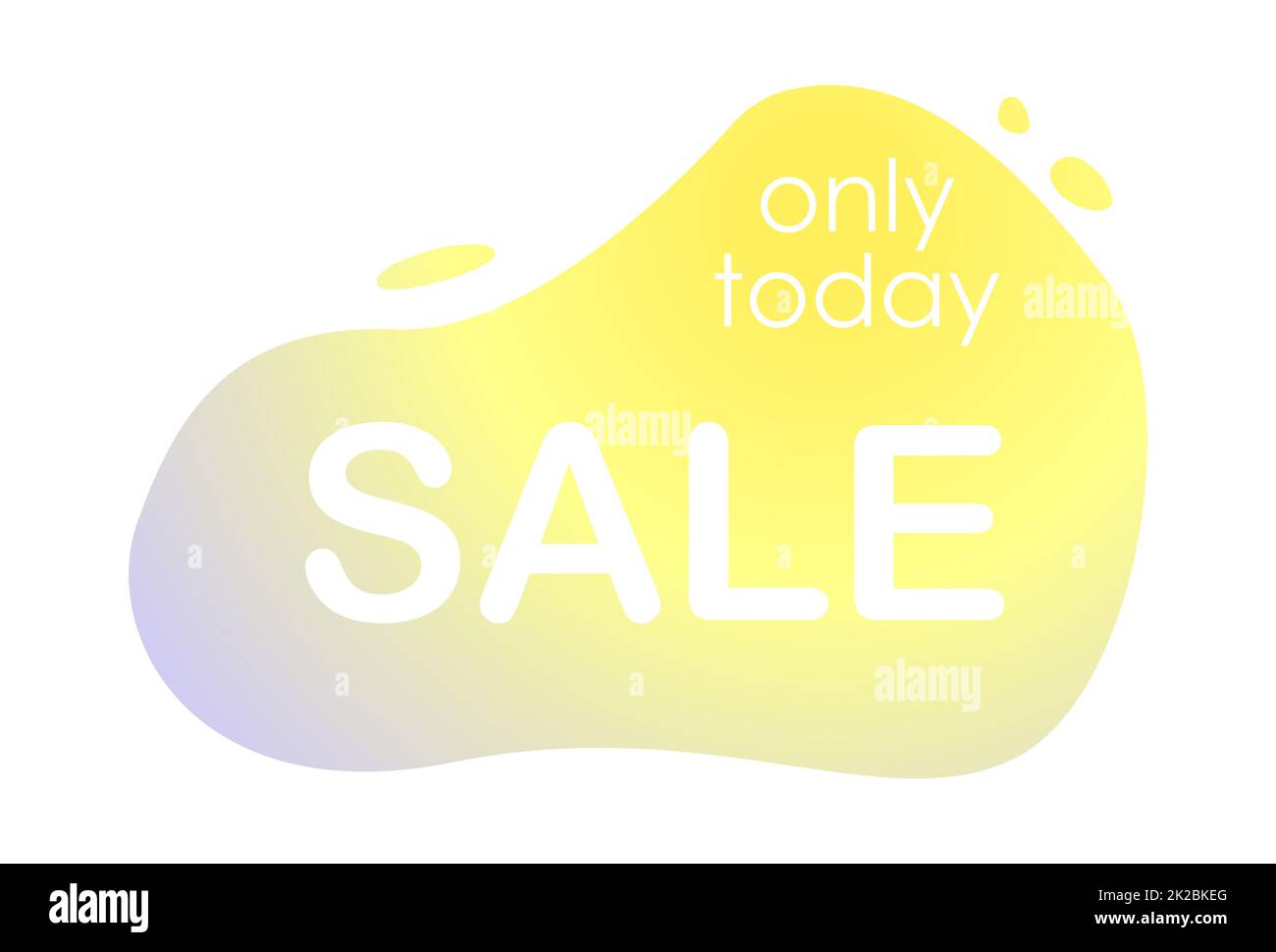 Bannière web abstraite, carte de visite, MODÈLE DE VENTE AUJOURD'HUI UNIQUEMENT - Vector Banque D'Images