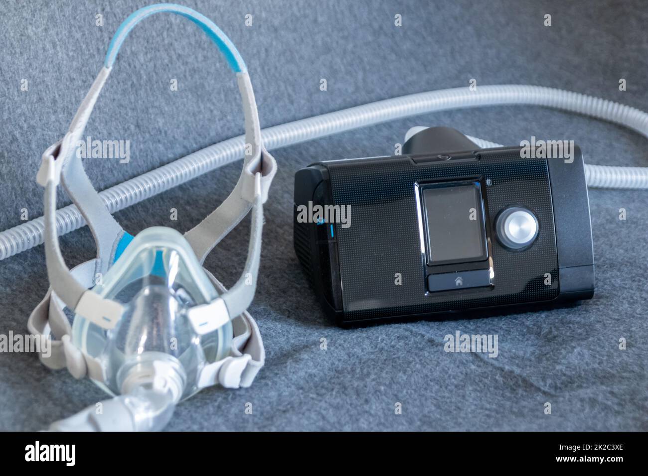 Masque CPAP avec masque facial complet appareil de ppc contre l