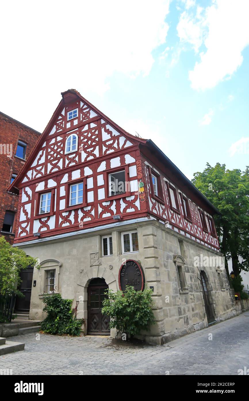 Forchheim est une ville de Bavière avec de nombreux sites historiques Banque D'Images