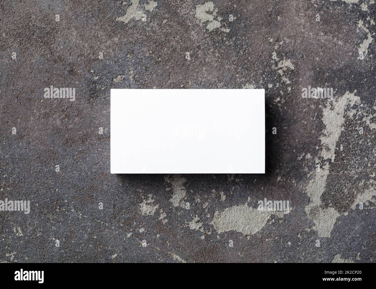 Blank business card Banque D'Images