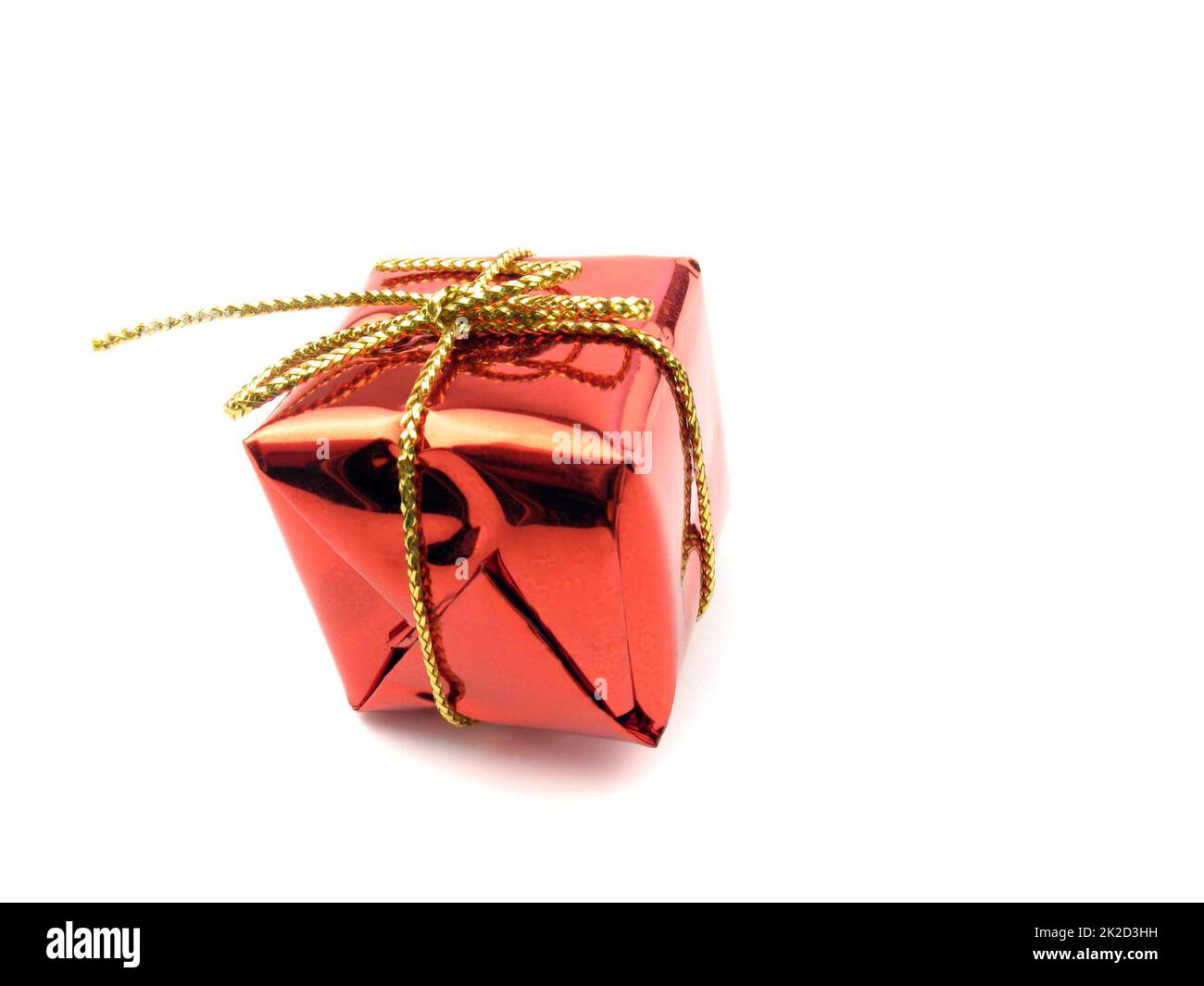 Studio photo de cadeaux comme symbole de surprise, cadeau, Noël, etc Banque D'Images