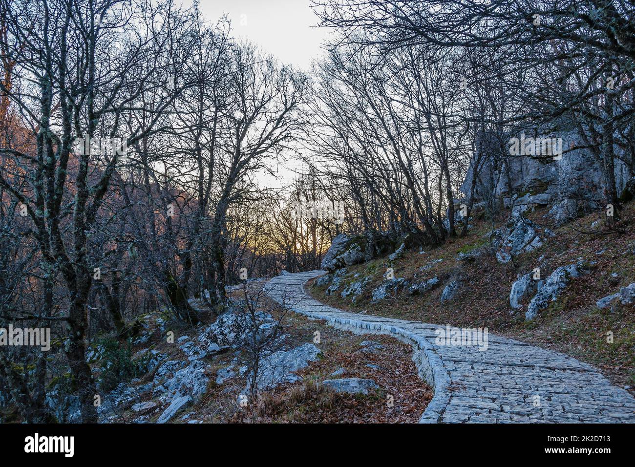 Parc national Vikos Aoos, Grèce Banque D'Images