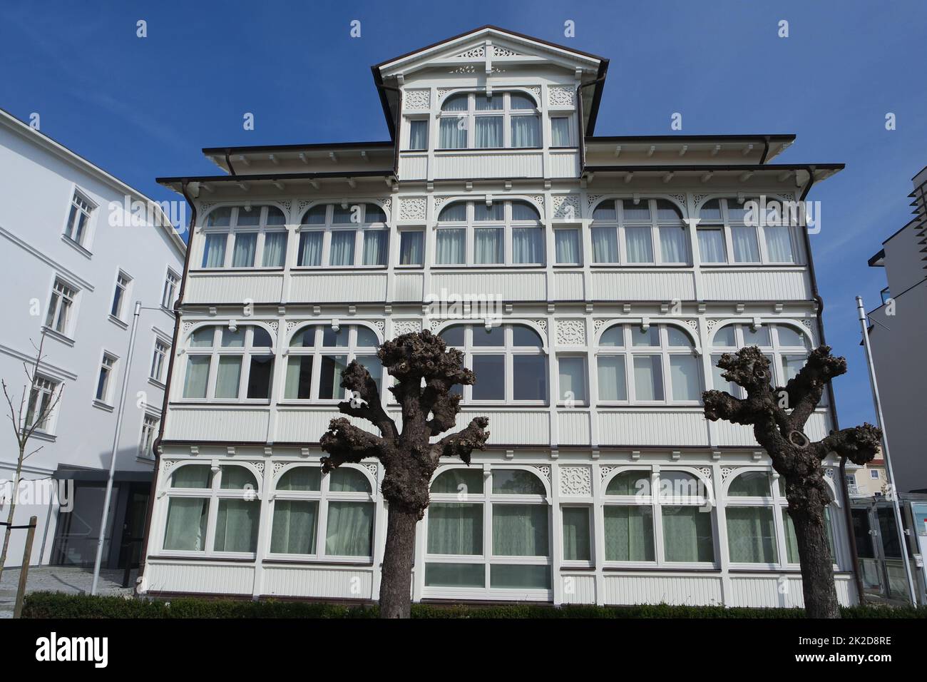 Architecture du complexe sur Ruegen, Binz Banque D'Images
