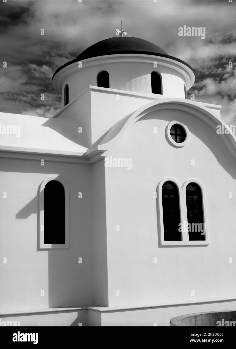 Chapelle grecque orthodoxe Banque D'Images