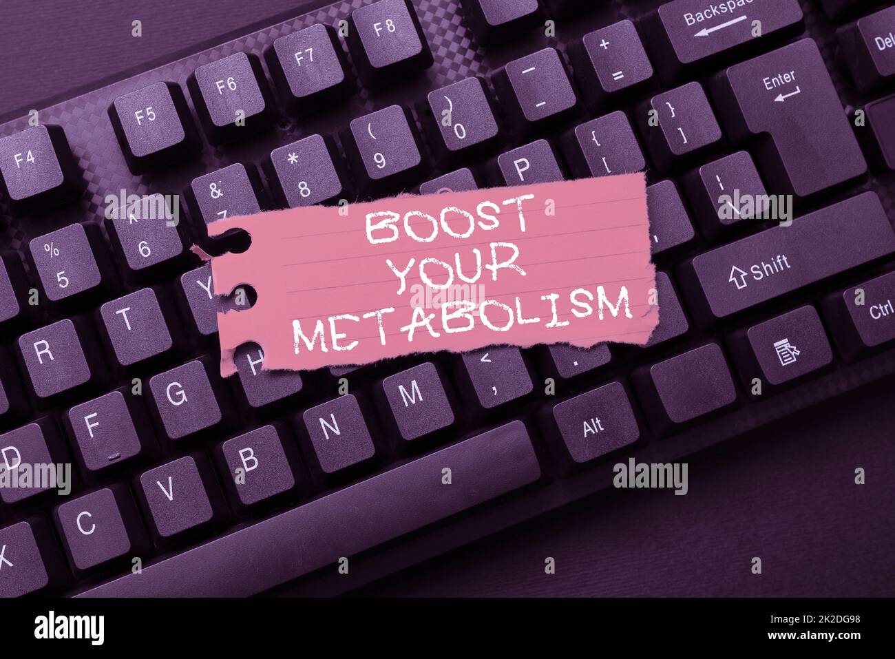 Symbole textuel montrant Boost Your Metabolism. Mot pour le corps processus utilise pour faire et brûler de l'énergie de la nourriture composition de nouvelles idées de titre d'écran, en tapant des concepts de script de jeu Banque D'Images