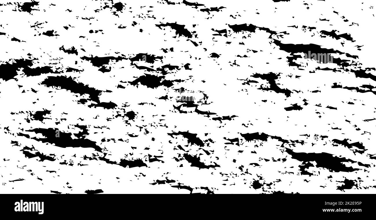 Texture panoramique noir et blanc de fond grunge - Vector Banque D'Images