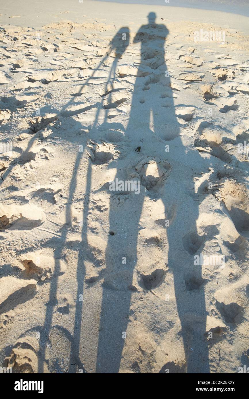 Front de mer. Une série de photos de l'océan, de la plage et de la côte. Banque D'Images