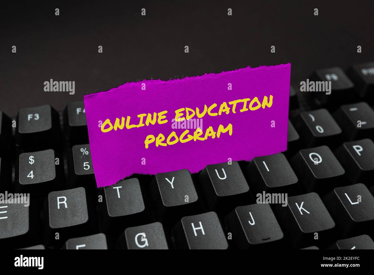 Programme de formation en ligne sur l'écriture manuscrite. Concept d'affaires cours de développement et de programmation de logiciels dactylographiant contrat d'affaires lettre, dactylographie Nouveau contrat contraignant Banque D'Images