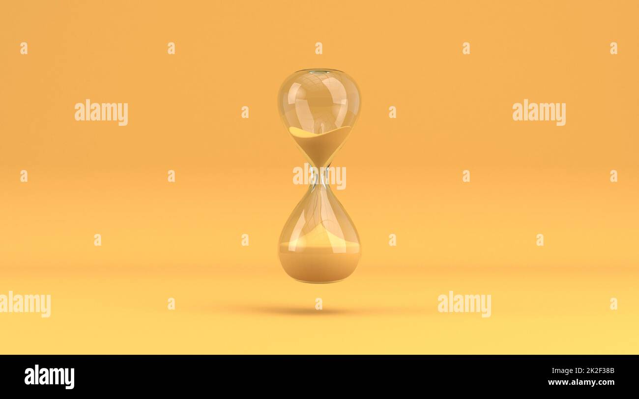 HourGlass 3D Banque D'Images