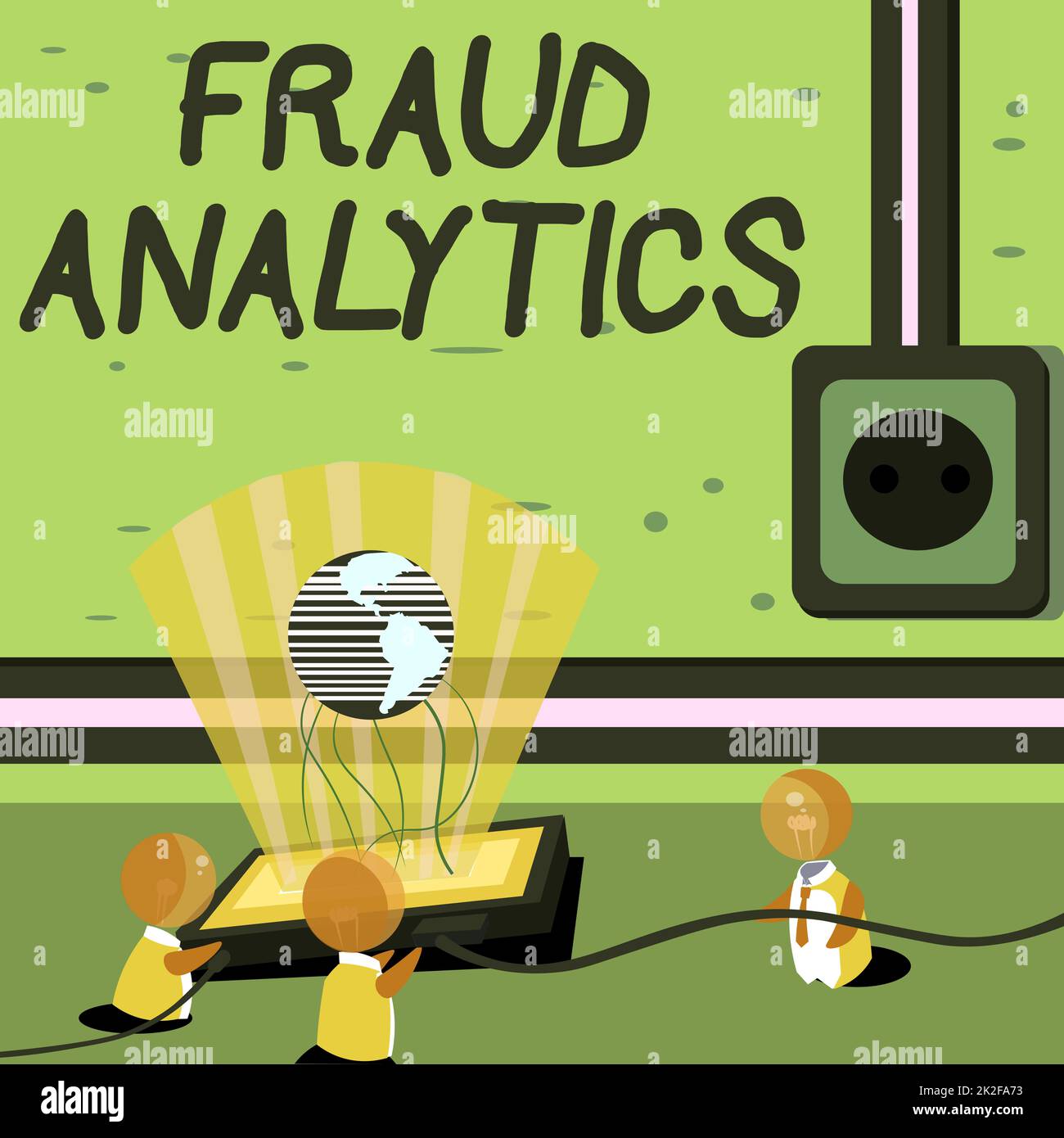 Analyse de fraude de texte d'écriture manuscrite. Mot pour l'identification de la fraude réelle ou prévue à avoir lieu idées mondiales se joignant à former de nouvelles réalisations technologiques. Banque D'Images