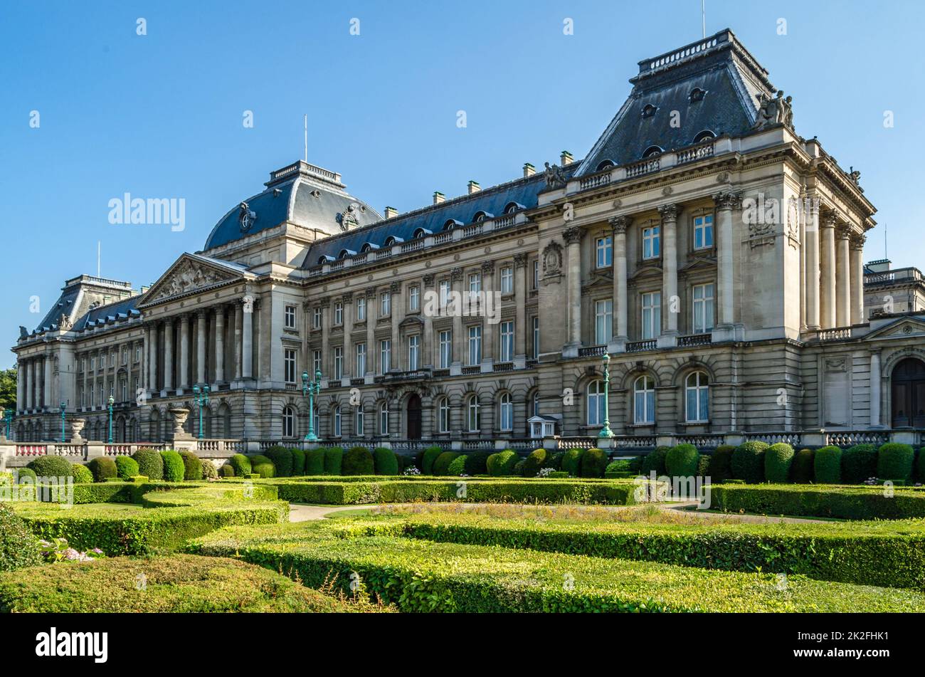 Palais Royal de Bruxelles, Belgique Banque D'Images