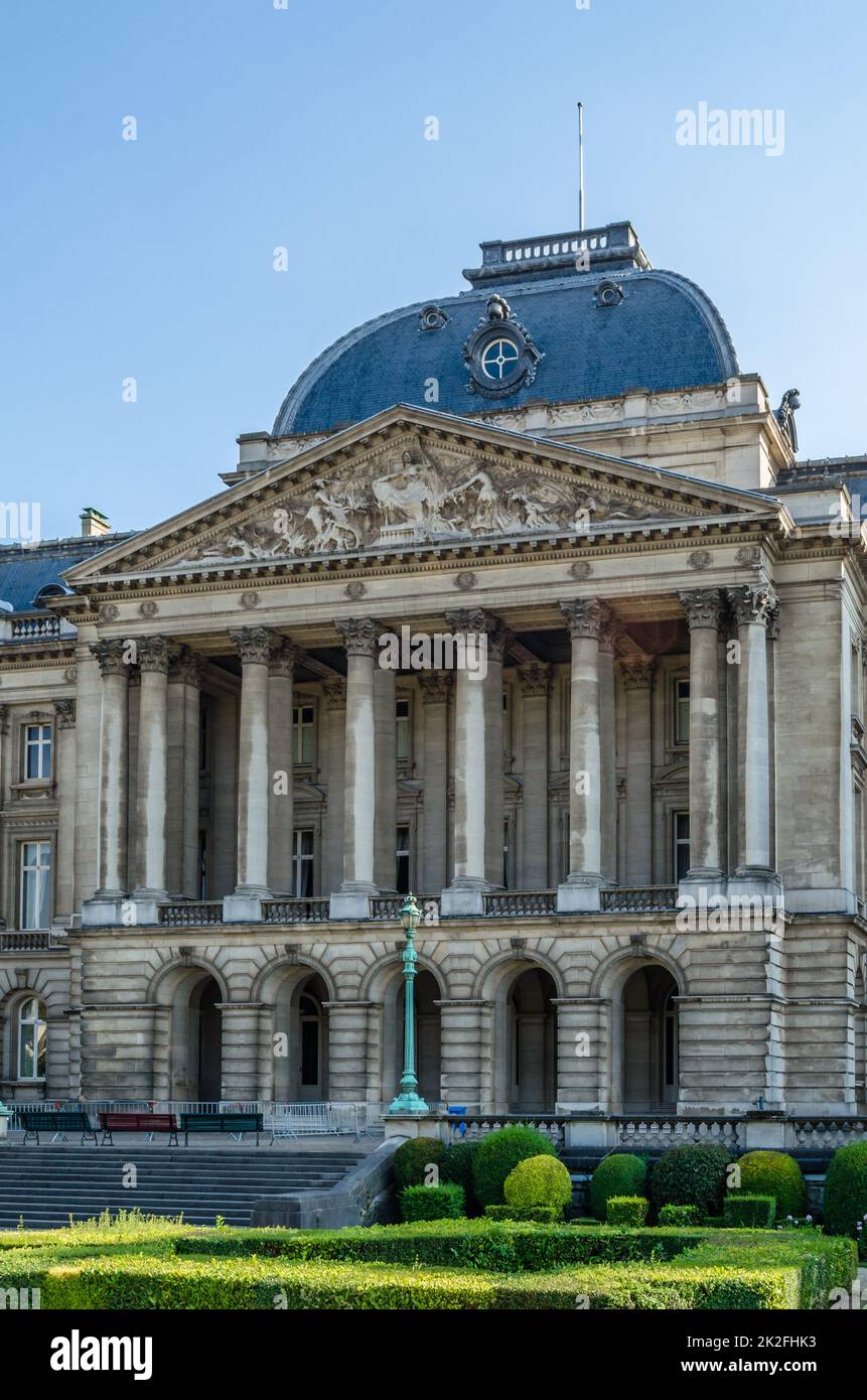 Palais Royal de Bruxelles, Belgique Banque D'Images