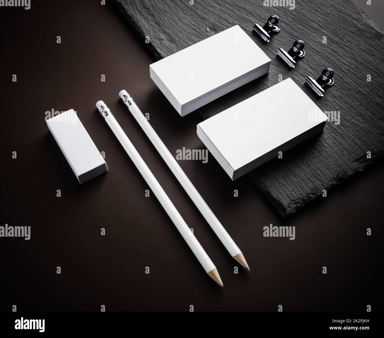 Maquette de l'identité d'entreprise Banque D'Images