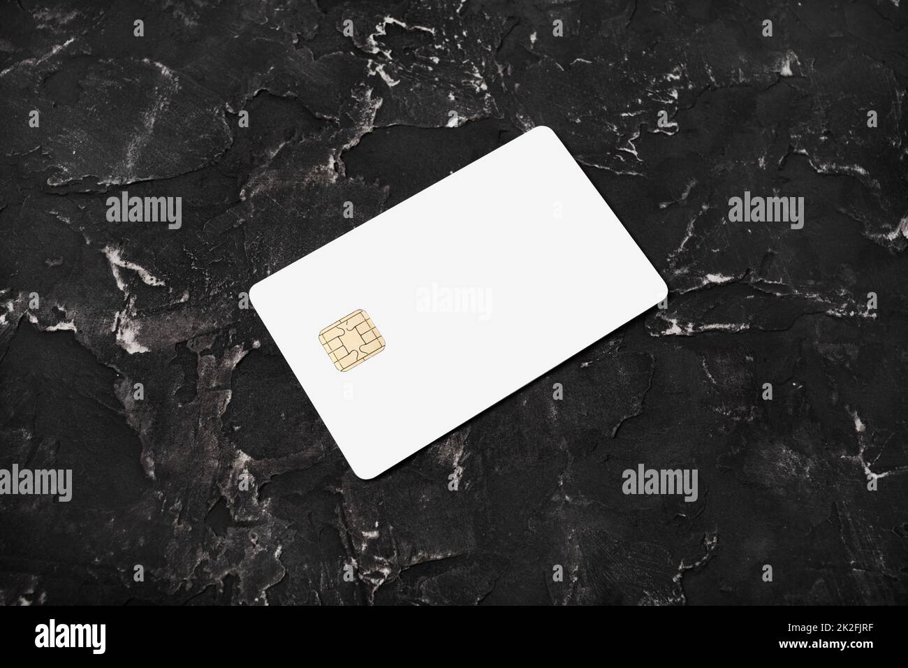 Carte bancaire vierge Banque D'Images