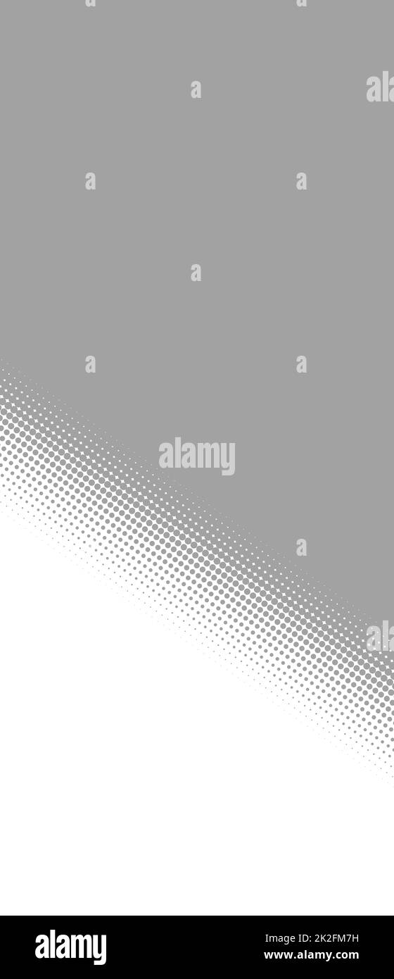 Points dégradés de gris - bannière de mise en page Banque D'Images
