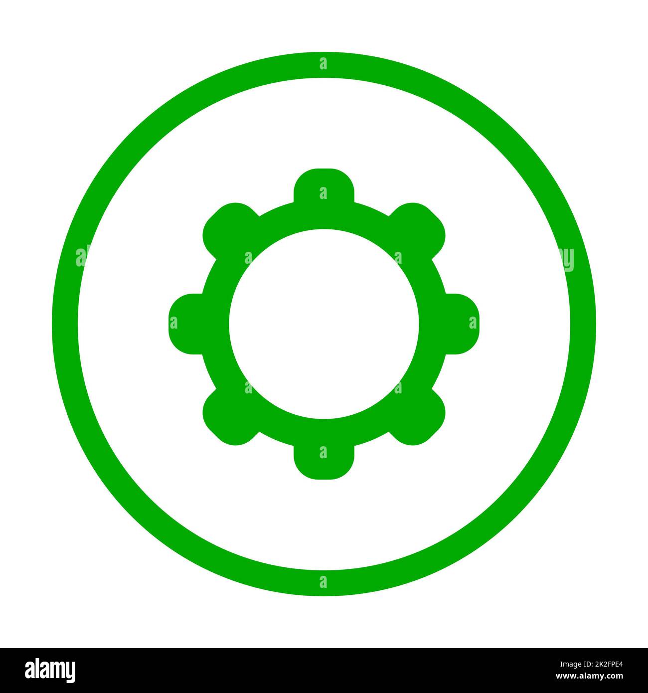 Roue et cercle Banque D'Images