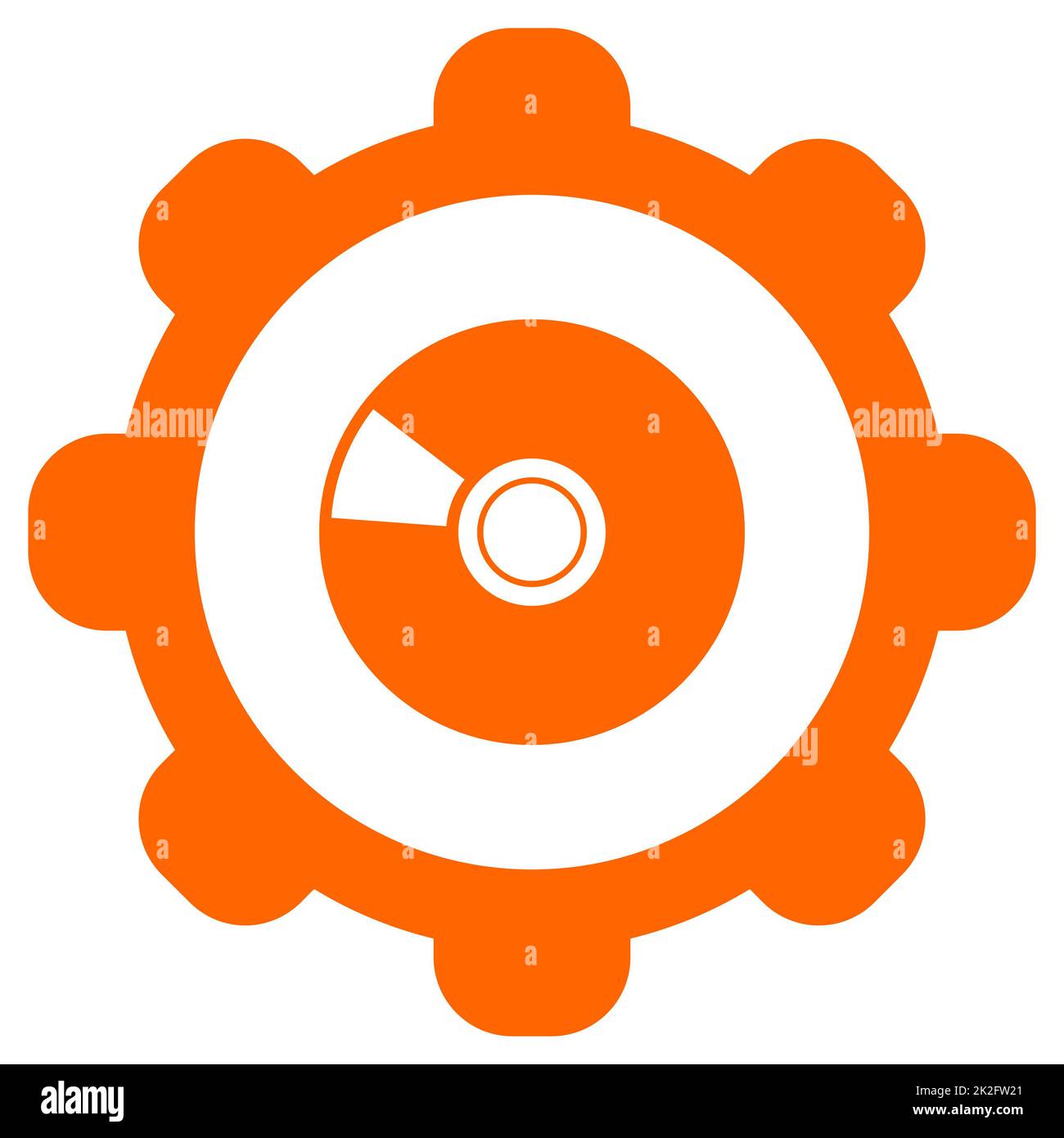 Disque et roue Banque D'Images