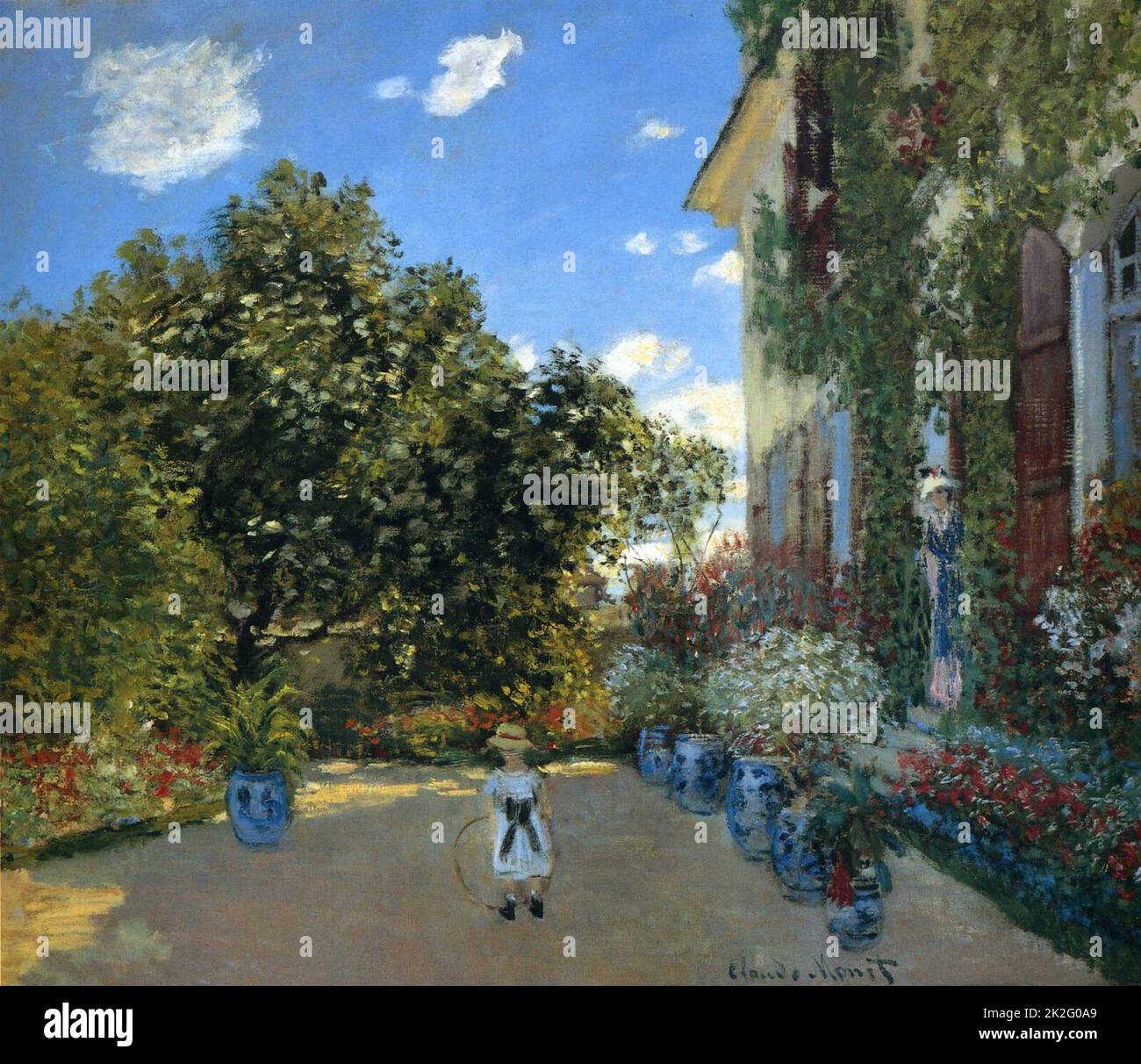 Claude Monet http://www.tuttartpitturasculturapoesiamusica.com Banque D'Images