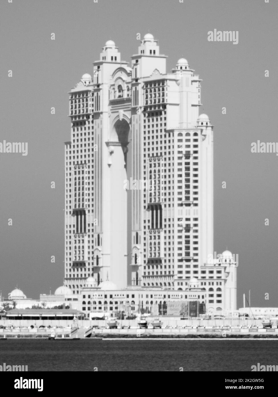 Abu Dhabi - Émirats arabes Unis, Al Kasr - Hôtel Fairmont Banque D'Images