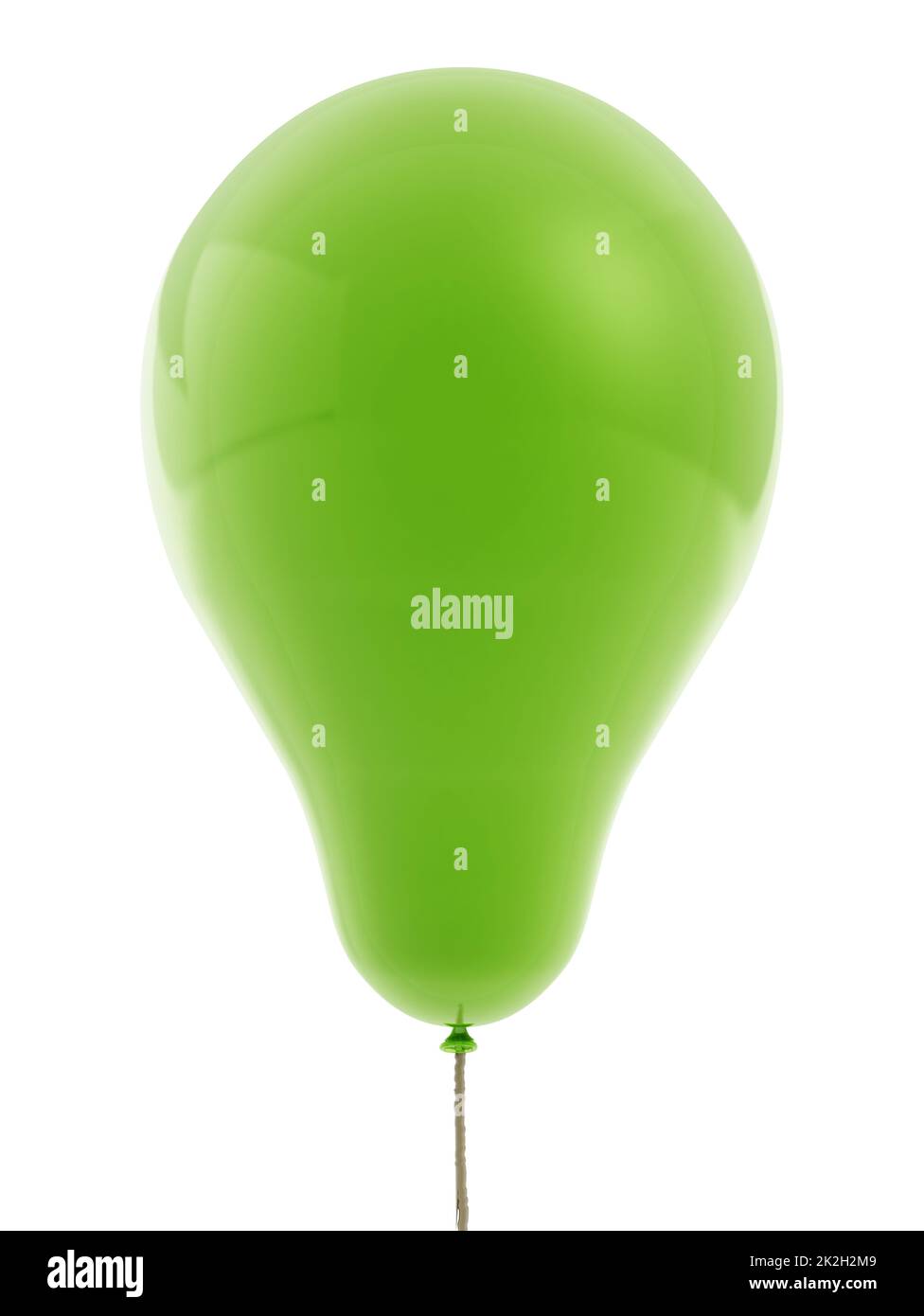 Ballon décoratif vert Banque D'Images