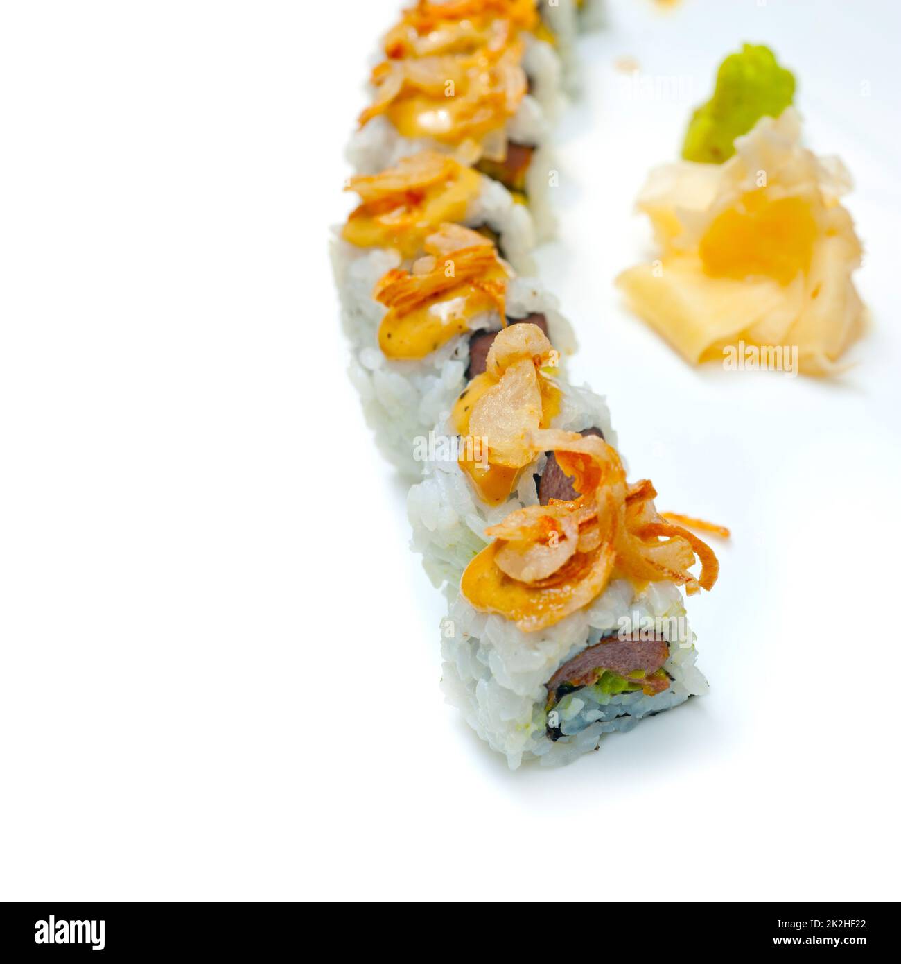 Rouleaux de sushi maki sushi japonais Banque D'Images