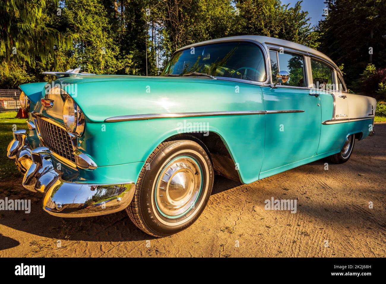 1955 vintage chevrolet car Banque de photographies et d’images à haute ...