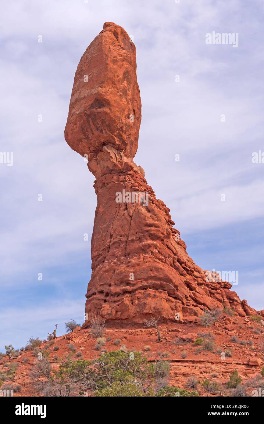 Balanced Rocks dans le désert Banque D'Images